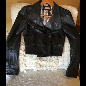 Vintage June Moto Genuine Leather Jacket